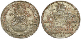 Austria, Józef II, Żeton koronacyjny 1764 (ø21mm) - na Świętego Cesarza Rzymskiego