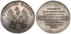 Austria, Leopold II, Żeton 1790 (ø20mm) - hołd w Tyrolu