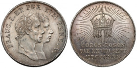 Austria, Franciszek II, Żeton koronacyjny 1830 - na króla Węgier