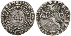 Czechy, Wacław II Czeski (1278-1305) Grosz praski