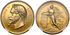 France, Napoleon III, GOLD Medal Paris Exposition 1867