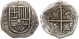 Hiszpania, Filip II, 2 reale 1596-FG, Granada