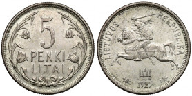 Litwa, 5 litai 1925