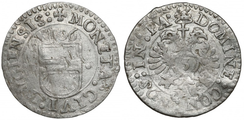 Szwajcaria, Zug, 3 krajcary 1606 
Grade: XF- 

More photos and full item desc...