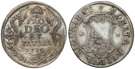 Szwajcaria, Zürich, 10 schilling 'Örtli' 1730