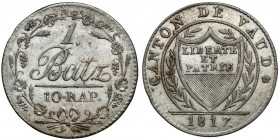 Szwajcaria, Vaud, Batzen 1817