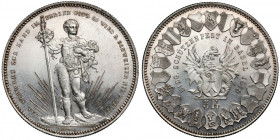 Szwajcaria, 5 franków 1879 - Festiwal strzelecki Basel