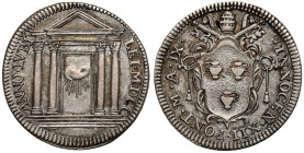 Watykan, Innocent XII (1691-1700), AR Giulio 1700