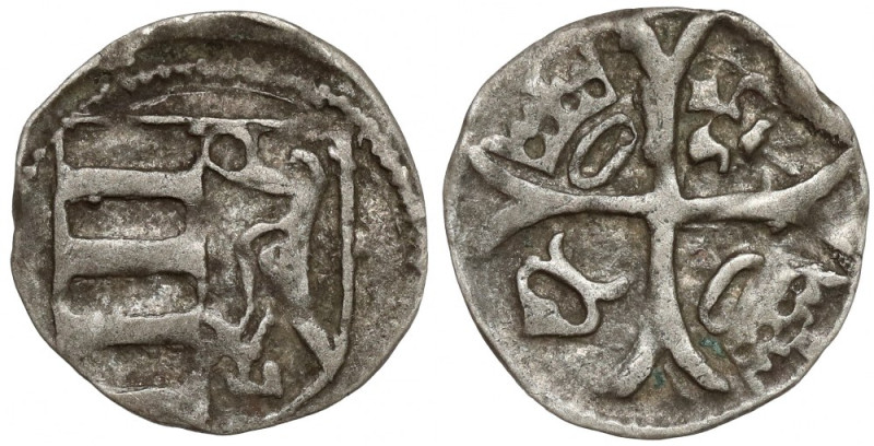 Węgry, Matthias Corvinus (1458-1490) Obol - ładny 
Grade: VF-XF 

More photos...