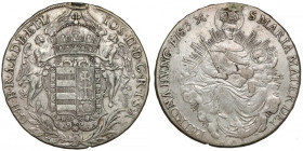 Węgry, Józef II, Talar 1783-A, Wiedeń