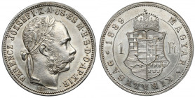 Węgry, Franciszek Józef I, Forint 1889