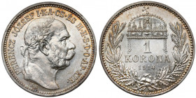 Węgry, Franciszek Józef I, 1 korona 1914 KB