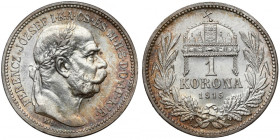Węgry, Franciszek Józef I, 1 korona 1915 KB