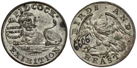 England, Jeton / 1/2 penny ~1790 - Pidcock Exibition