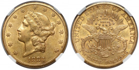 USA, 20 dollars 1883 CC - Carson City