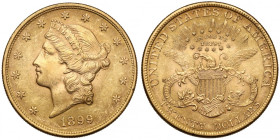 USA, 20 dolarów 1899