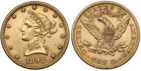 USA, 10 dolarów 1898