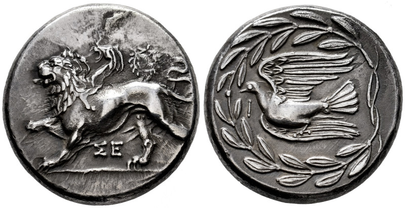 Peloponnese. Sikyon. Stater. 335-330 BC. Sikyon. (Bmc-56). (Hgc-5, 201). Anv.: C...