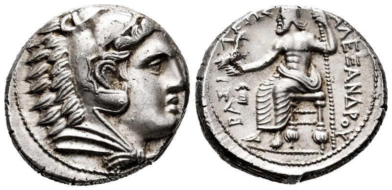 Kingdom of Macedon. Alexander III, "The Great". Tetradrachm. 323-320 BC. Amphipo...