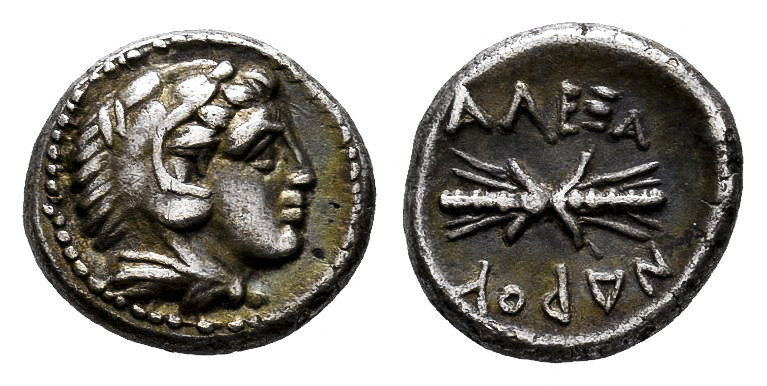 Kingdom of Macedon. Alexander III, "The Great". Obol. 320-317 BC. Amphipolis. (S...
