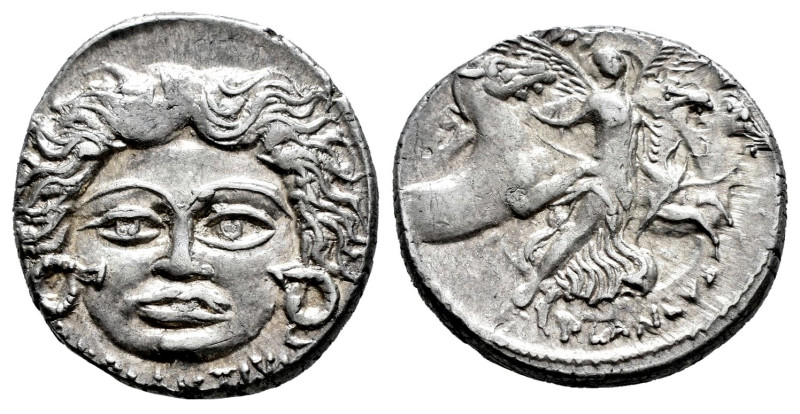 Plautius. Denarius. 47 BC. Rome. (Ffc-1003). (Craw-453/1a). (Cal-1131). Anv.: Má...