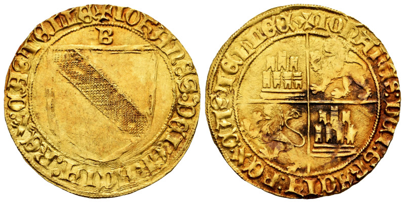 Kingdom of Castille and Leon. Juan II (1406-1454). Dobla de la Banda. Burgos. (B...