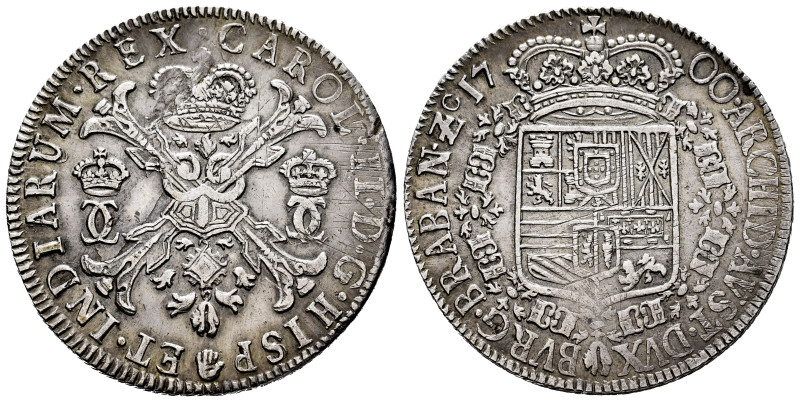 Charles II (1665-1700). 1 patagon. 1700. Antwerpen. (Tauler-3396). (Vti-463). (V...
