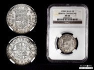Philip V (1700-1746). 2 reales. 1723. Segovia. F. (Cal-958). Ag. Slabbed by NGC as MS 63. Rare in this condition. Mint state. Est...300,00. 

Spanis...