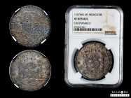Charles III (1759-1788). 8 reales. 1767. Mexico. MF. (Cal-1092). Ag. Lovely old cabinet patina with some iridiscent tones. Very attractive specimen, s...