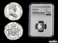Ferdinand VII (1808-1833). 1 real. 1821. Guatemala. M. (Cal-561, Plate coin). Ag. Slabbed by NGC as MS 63 PL (Prooflike). NGC-MS. Est...400,00. 

Sp...