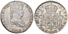 Ferdinand VII (1808-1833). 8 reales. 1819. Lima. JP. (Cal-1252). Ag. 26,96 g. Original luster. Attractive. Ex Aureo&Calico (19-09-2009), lot 1350. Alm...