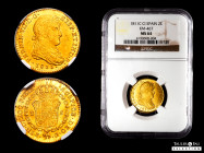 Ferdinand VII (1808-1833). 2 escudos. 1811. Cadiz. CI. (Cal-1576). Au. Draped bust type. Superbly preserved with extremely frosty luster and almost no...