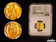 Italy. Venice. Giovanni II Corner (1709-1722). Zecchino. (Fried-1372). (Mont-2329). Au. 3,49 g. Slabbed by NGC as MS 64. NGC-MS. Est...1100,00. 

Sp...