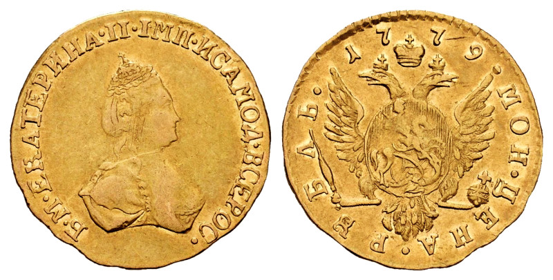 Russia. Catherine II (1762-1796). 1 rouble. 1779. Saint Petesburg. (Bitkin-115 (...