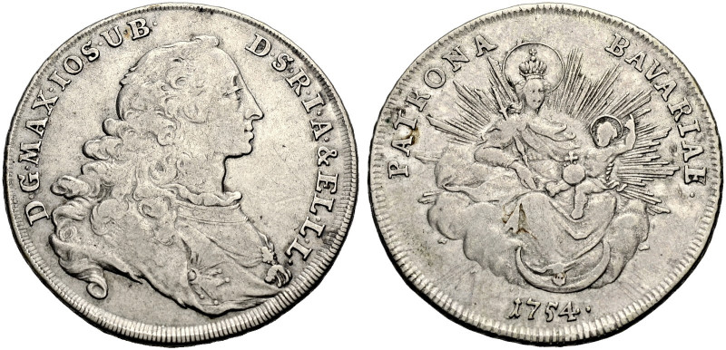 BAYERN, HERZOGTUM, SEIT 1806 KÖNIGREICH. 
MAXIMILIAN III. JOSEPH, 1745-1777. Ko...