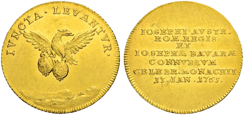 BAYERN, HERZOGTUM, SEIT 1806 KÖNIGREICH. 
MAXIMILIAN III. JOSEPH, 1745-1777. Go...
