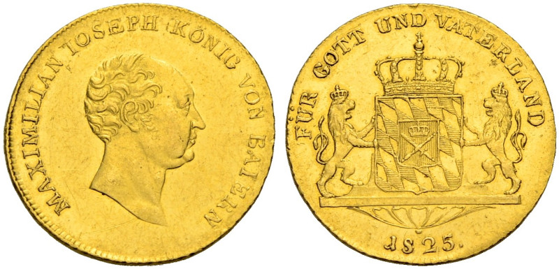 BAYERN, HERZOGTUM, SEIT 1806 KÖNIGREICH. 
MAXIMILIAN VI. JOSEPH, als König, 180...