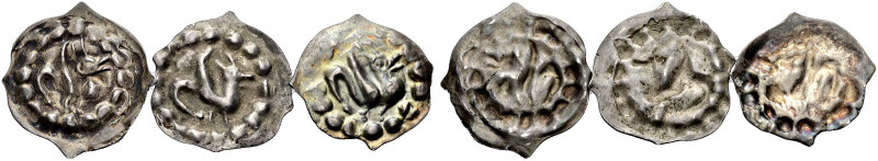 BREISGAU. 
UNBESTIMMTE MÜNZSTÄTTEN. Vierzipfeliger Pfennig, um 1250. Lindwurm r...