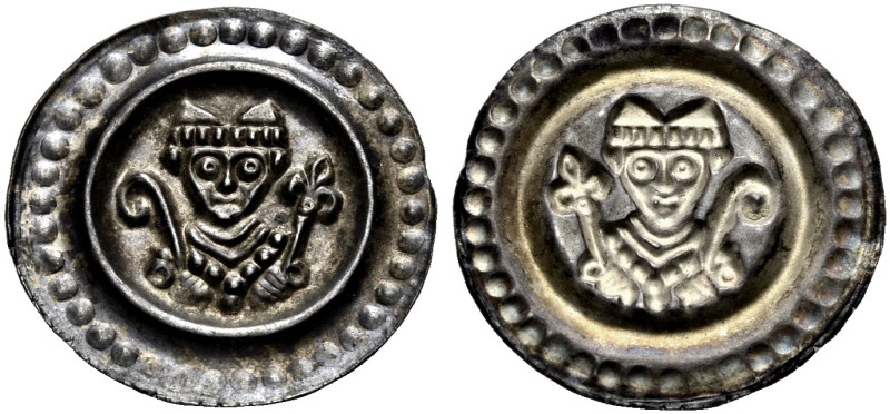 KONSTANZ, BISCHÖFLICHE MÜNZSTÄTTE. 
EBERHARD II. VON WALDBURG, 1248-1274. Brakt...