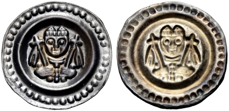 KONSTANZ, BISCHÖFLICHE MÜNZSTÄTTE. 
EBERHARD II. VON WALDBURG, 1248-1274. Brakt...