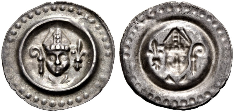 KONSTANZ, BISCHÖFLICHE MÜNZSTÄTTE. 
HEINRICH II. VON KLINGENBERG, 1293-1306. Br...