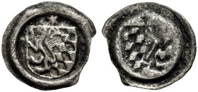 PFALZ-KURFÜRSTENTUM, ALTE LINIE. 
PHILIPP, 1476-1508. Hohlringheller. Hochgeteiltes Wappen Pfalz-Bayern, darüber Stern. Slg. Noss -. Slg. Memmesheime...