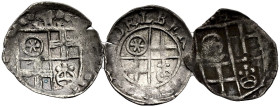 PFALZ-KURFÜRSTENTUM, LINIE ZU SIMMERN. 
FRIEDRICH IV., 1592-1610. Pfennig, einseitig, Heidelberg. Quadriertes Wappen Mainz, Trier, Köln, Kurpfalz, ob...