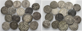 PFALZ-KURFÜRSTENTUM, LINIE ZU NEUBURG. 
KARL PHILIPP, 1716-1742. Lot: ½ Kreuzer 1723, 1726; 1 Kreuzer 1725, 1728. 1730, 1736, 1737 (3), 1740 (3), 174...