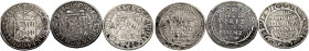 PFALZ-KURFÜRSTENTUM, LINIE ZU NEUBURG. 
KARL PHILIPP, 1716-1742. Lot: 20 Kreuzer 1726, 1727, 1736, Heidelberg (2), Manheim. Gekröntes Wappen zwischen...