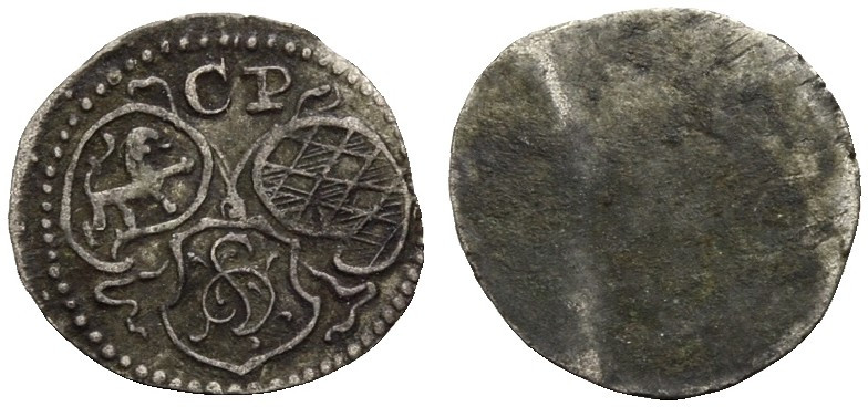 PFALZ-KURFÜRSTENTUM, LINIE ZU NEUBURG. 
KARL PHILIPP, 1716-1742. Pfennig o. J.,...