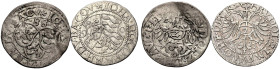 PFALZ-ZWEIBRÜCKEN-VELDENZ, PFALZGRAFSCHAFT. 
JOHANN I., 1569-1604 1569-1604. Halbbatzen 1588. 3 Schilde, darüber Jahr 88, Rv. Gekrönter Doppeladler m...