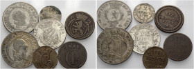 PFALZ-BIRKENFELD-ZWEIBRÜCKEN. 
CHRISTIAN IV., 1735-1775. Lot: ¼ Kreuzer 1764 bis 20 Kreuzer 1766. Dazu 1 Kreuzer 1788. 7 Stück (4 Ag, 3 Cu).
Schön u...