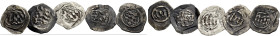 PFALZ-OBERPFALZ. 
OTTO I., 1390-1461, und JOHANN VON NEUMARKT, 1404-1443. Lot: Pfennige. Amberg. Götz 18a (2), 18c (2), 19 b. 5 Stück.
Sehr schön