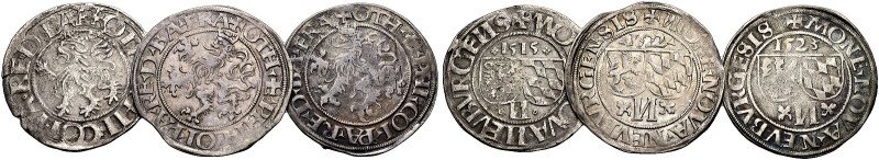 PFALZ-NEUBURG, PFALZGRAFSCHAFT. 
OTTHEINRICH UND PHILIPP, 1504-1544. Lot: Batze...